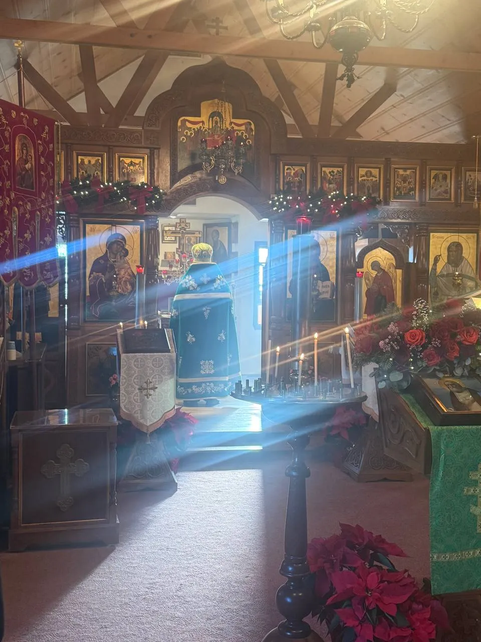 Father George in the Altar